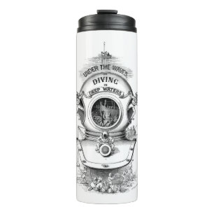 Deep Sea Diving Helmet Thermal Tumbler