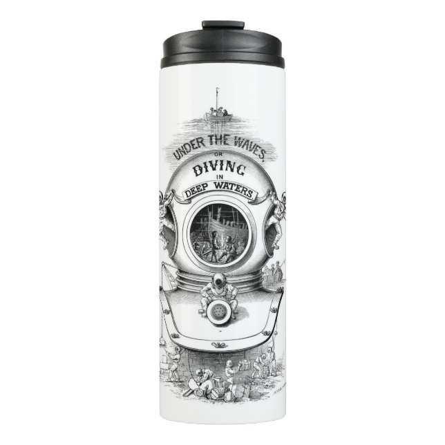 Deep Sea Diving Helmet Thermal Tumbler (Front)