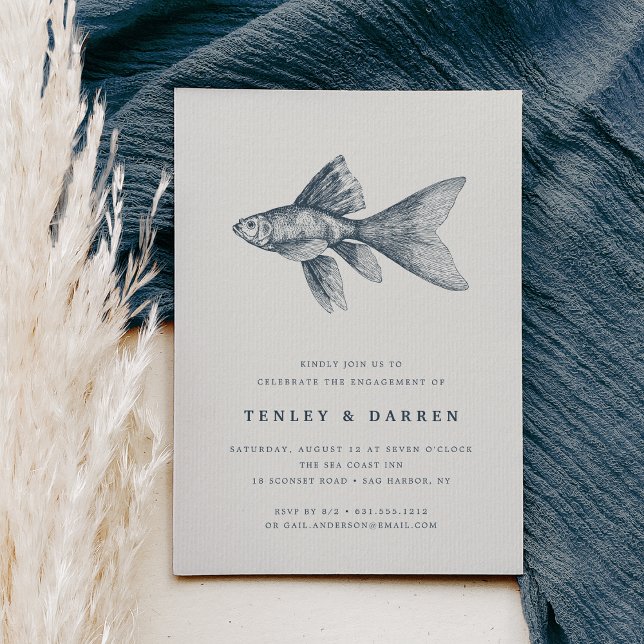 Deep Sea | Engagement Party Invitation (Creator Uploaded)