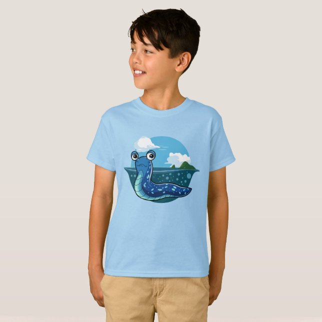 Deep Sea Fantasy Slug T-Shirt (Front Full)