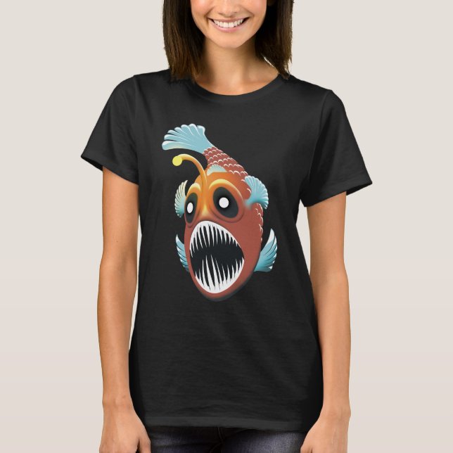 Deep Sea Fish T-Shirt (Front)