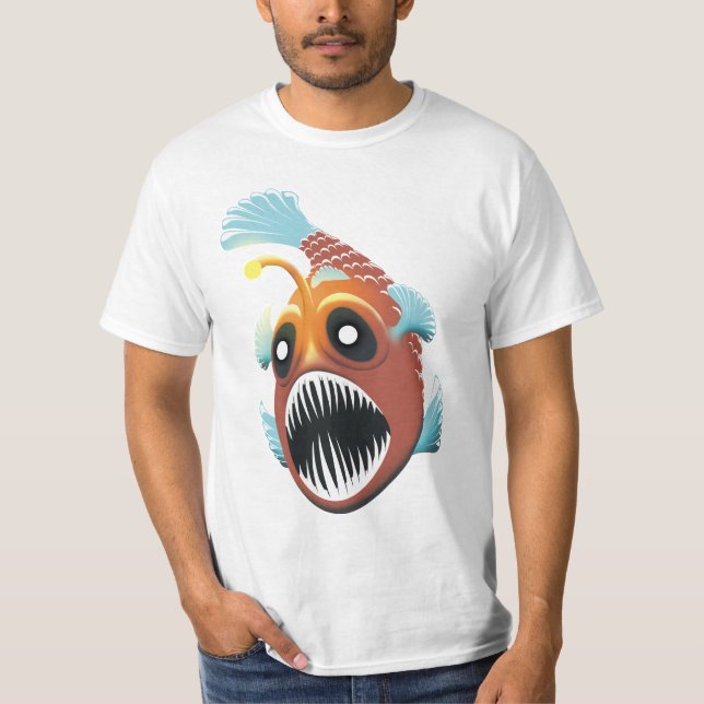 Deep Sea Fish T-Shirt (Front)