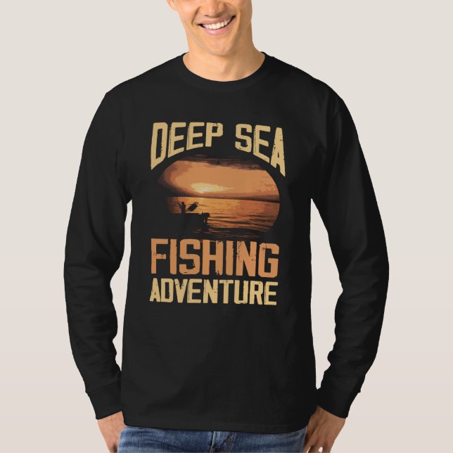 Deep Sea Fishing Adventure T-Shirt (Front)