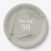 Deep Sea Fishing Birthday Party Theme Paper Plates