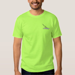 Deep-sea Fishing Boat Embroidered T-Shirt