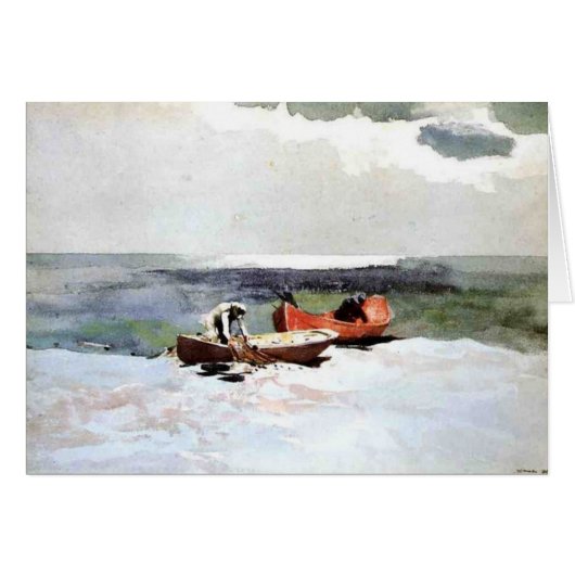 Deep Sea Fishing Cards (Front Horizontal)