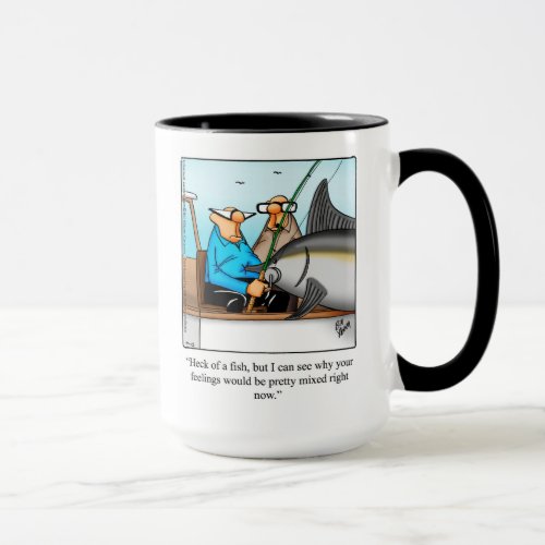 Deep Sea Fishing Humor Mug Gift