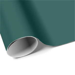 Deep Sea Green Wrapping Paper