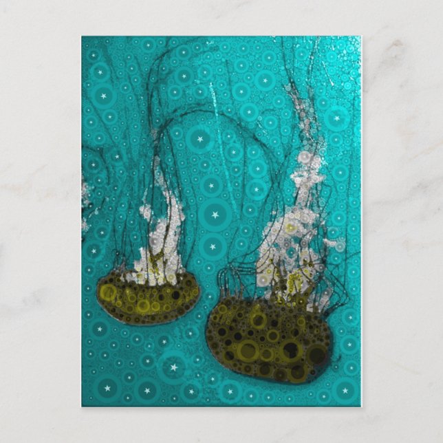Deep Sea Jellies Postcard (Front)