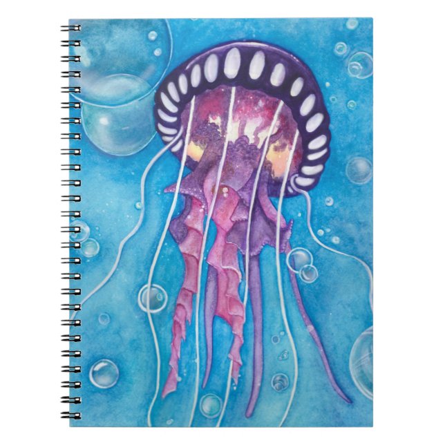 Deep Sea Medusa Notebook (Front)
