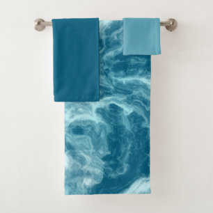 Deep Sea Moonstone Bath Towel Set