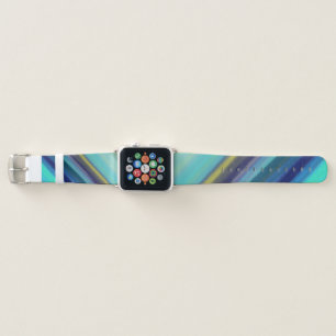 Deep Sea Ocean Shades of Blue Apple Watch Band