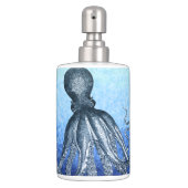 Deep Sea Octopus Soap Dispenser And Toothbrush Holder (Front)