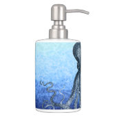 Deep Sea Octopus Soap Dispenser And Toothbrush Holder (Right)