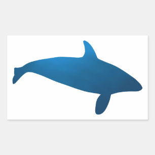 Deep Sea Orca Silhouette Sticker