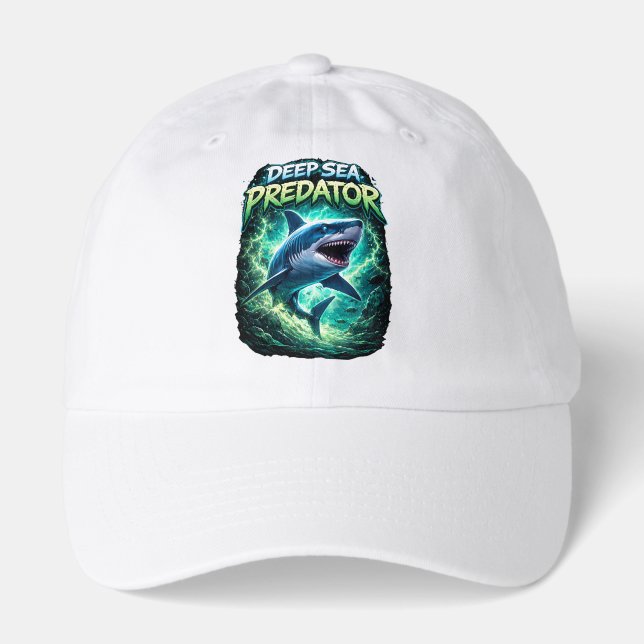 Deep sea predator shark hat (Front)
