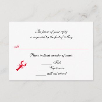 "deep Sea" Rsvp/reply Cards by iHave2Say at Zazzle