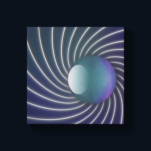 Deep Sea Spirals Canvas Print Deep Sea Spirals Canvas Print