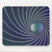 Deep Sea Spirals Mousepad