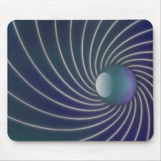 Deep Sea Spirals Mousepad