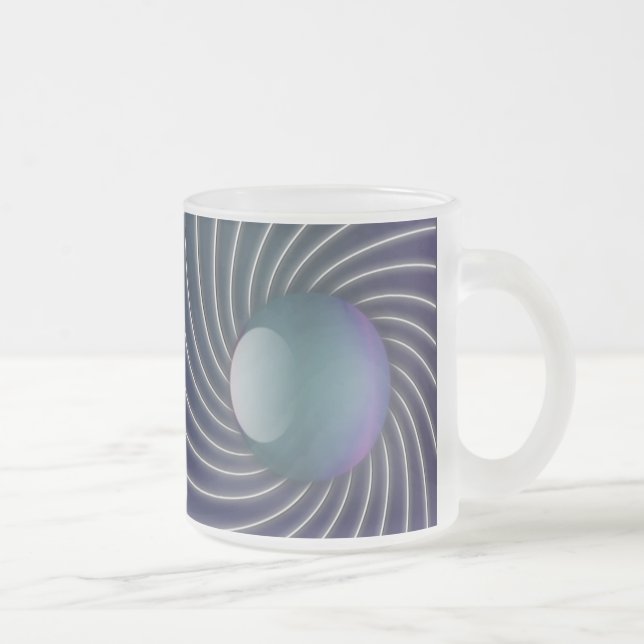 Deep Sea Spirals Mug (Right)