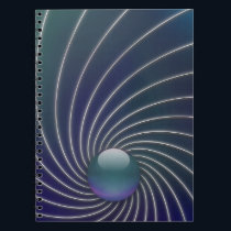 Deep Sea Spirals Notebook