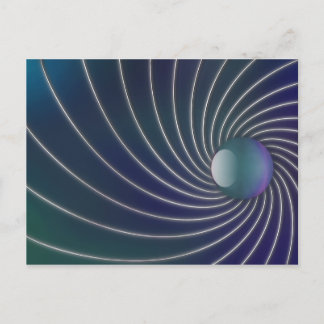 Deep Sea Spirals Postcard