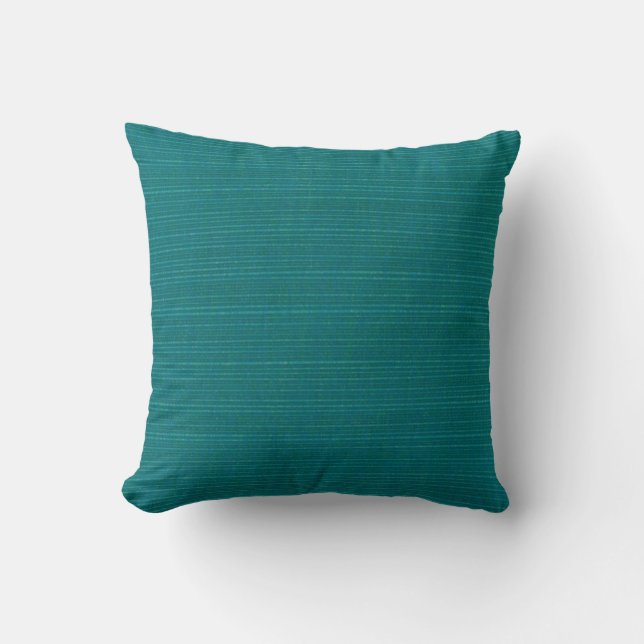 Deep Sea Throw Pillow (Front)