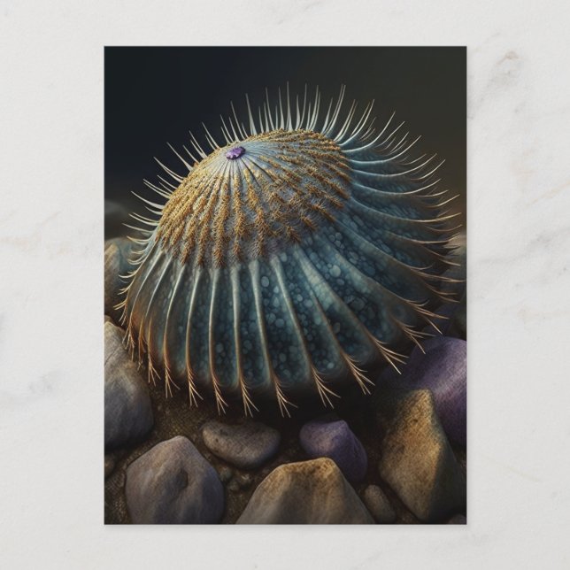 Deep Sea Urchin Announcement Postcard (Front)
