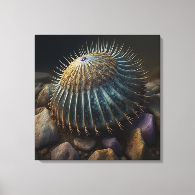Deep Sea Urchin Canvas Print (Front)