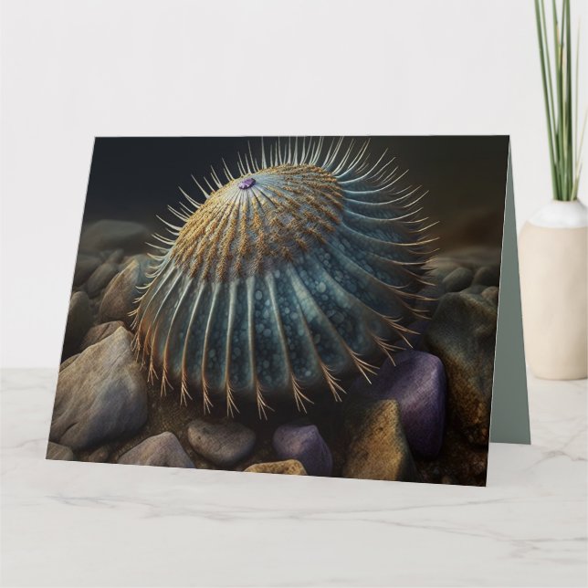 Deep Sea Urchin Card (Front)