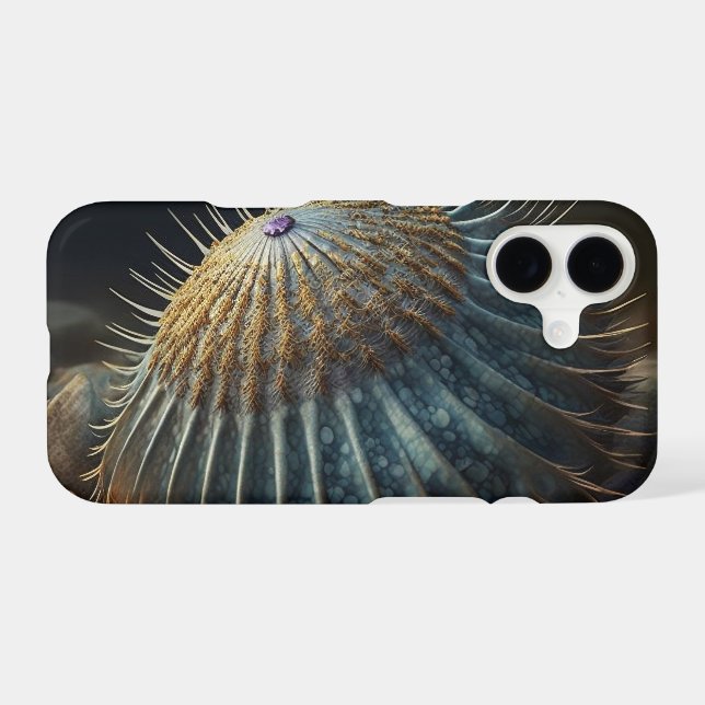 Deep Sea Urchin iPhone Case (Back Horizontal)