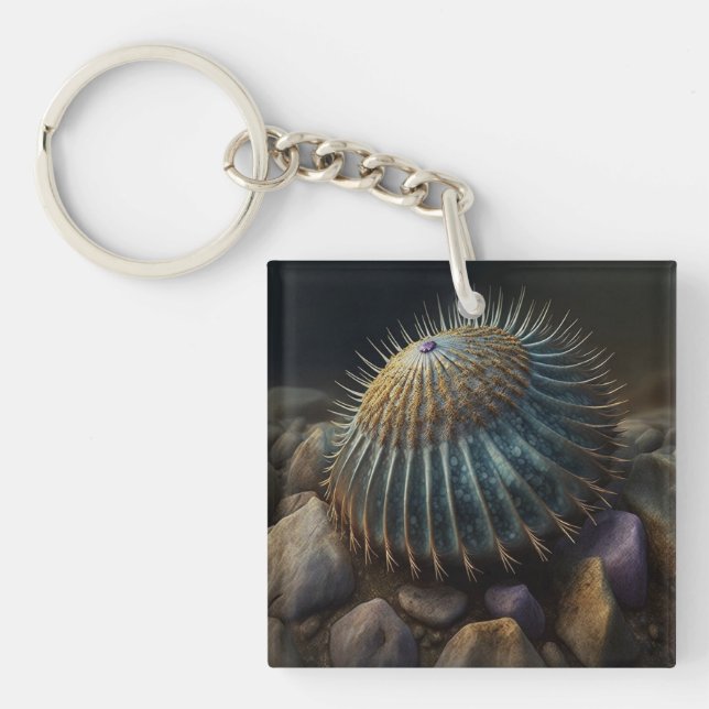 Deep Sea Urchin Keychain (Front)