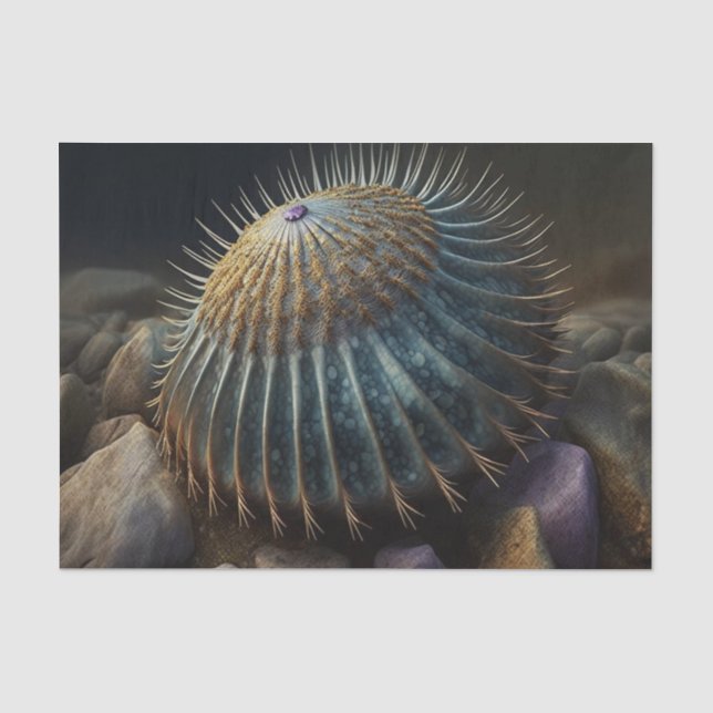 Deep Sea Urchin Tissue Paper (Front)