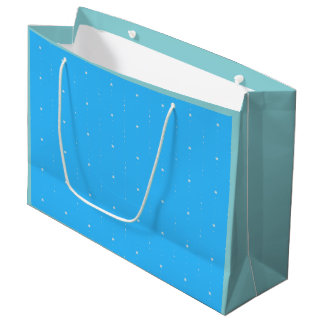 Deep Sky Blue - Falling Stars Gift Bag