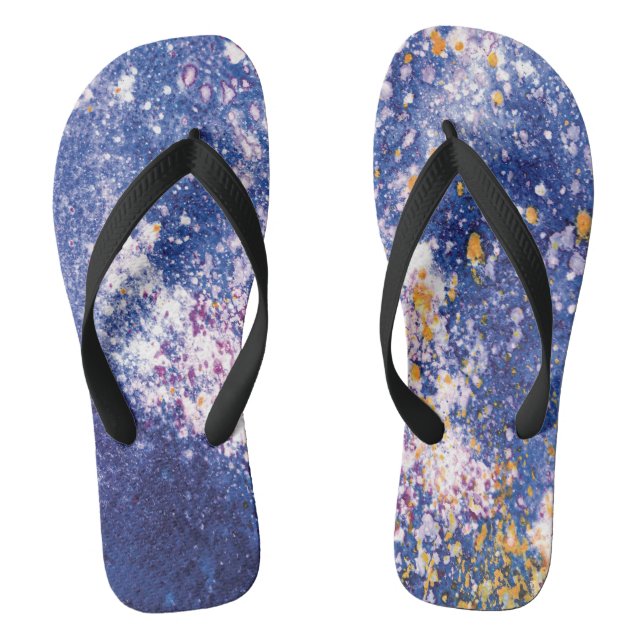 Deep Space flip flops (Footbed)