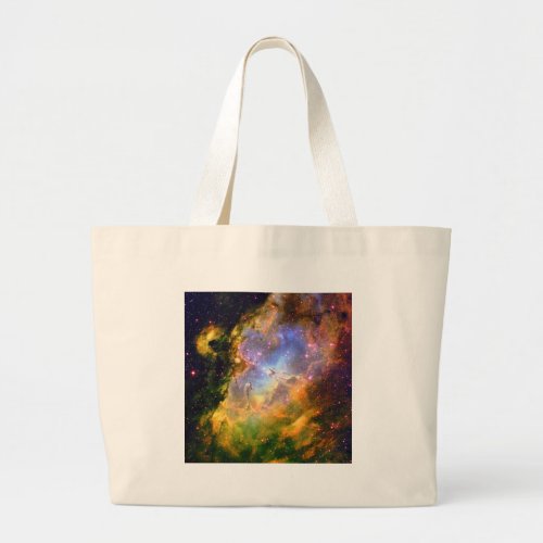 Deep Space Nebula Large Tote Bag
