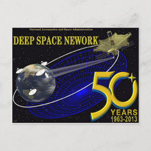 DEEP SPACE NETWORK 50th Anniversary Postcard