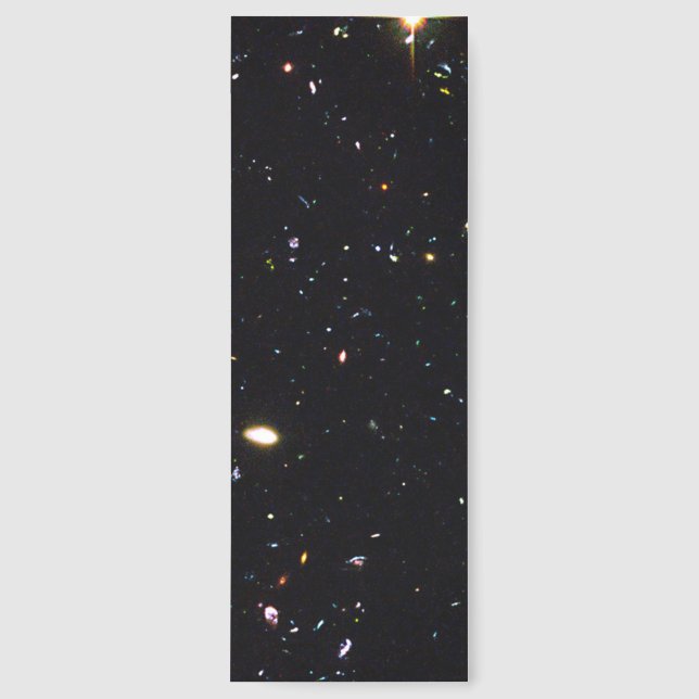 Deep Space Photo of Starry Universe Bookmarks (Front)