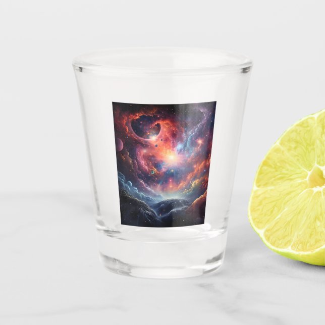 Deep Space Shot Glass (Front)