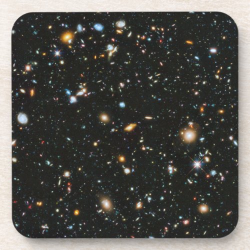 Deep Space Stars and Galaxies Beverage Coaster