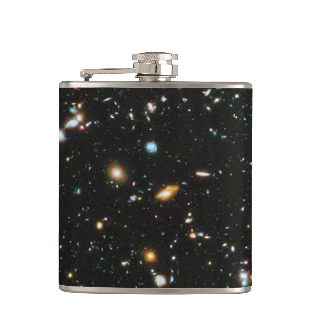 Deep Space Stars and Galaxies Flask (Front)