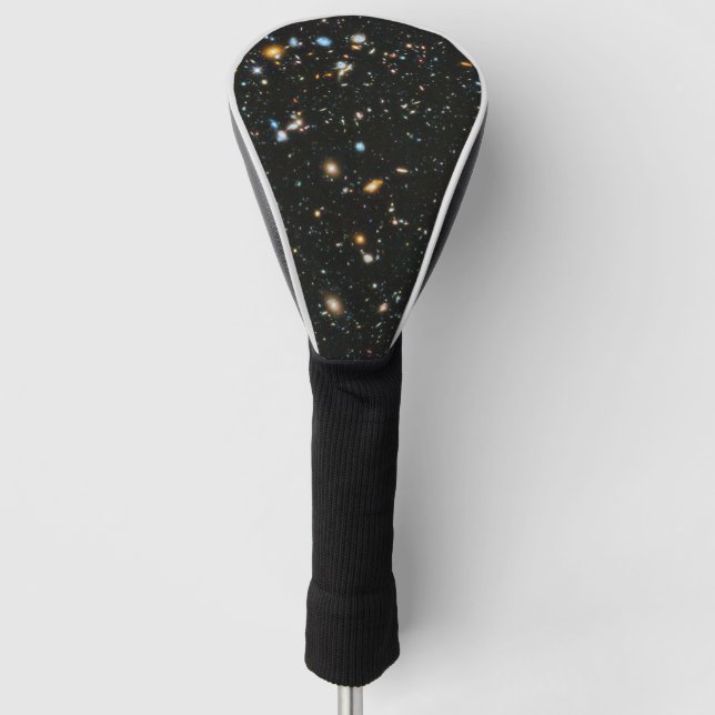 Deep Space Stars and Galaxies Golf Head Cover (Front)