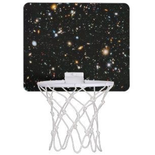 Deep Space Stars and Galaxies Mini Basketball Hoop