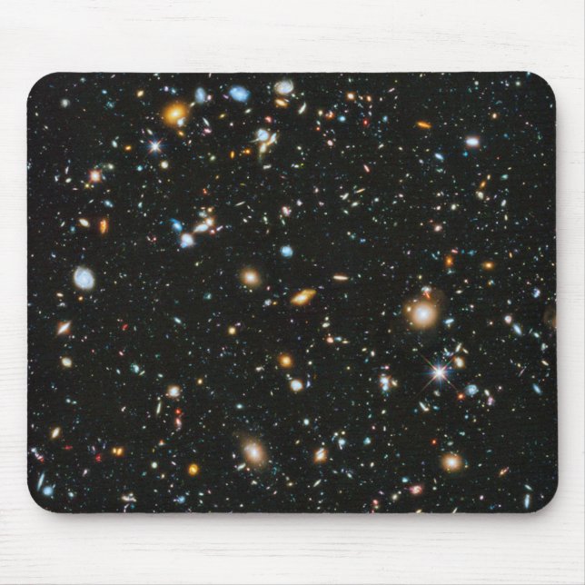 Deep Space Stars and Galaxies Mouse Pad (Front)