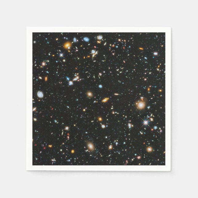 Deep Space Stars and Galaxies Napkins (Front)
