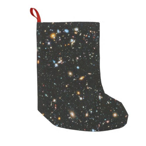 Deep Space Stars and Galaxies Small Christmas Stocking