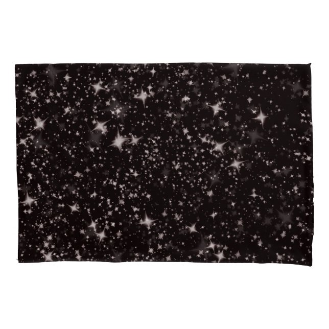 Deep space stars pillow case (Front)
