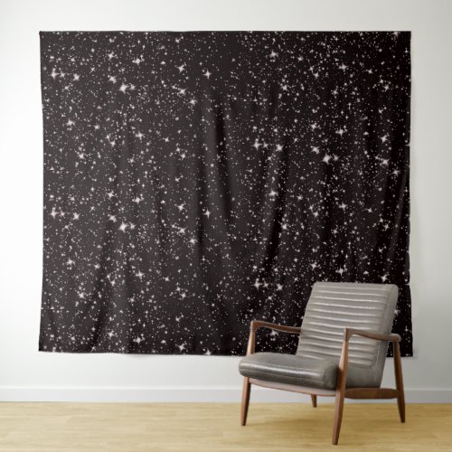 Deep space stars tapestry