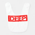 Deep Stamp Baby Bib